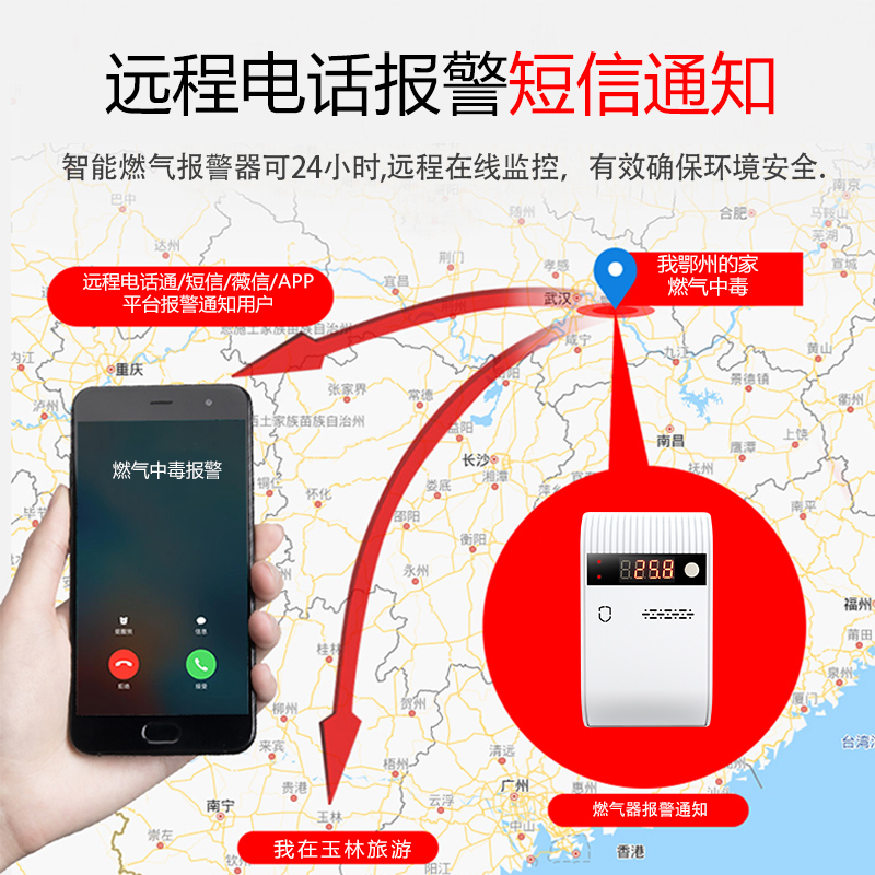 NB-IoT智能一氧化碳报警器CO泄漏探测CO-N05